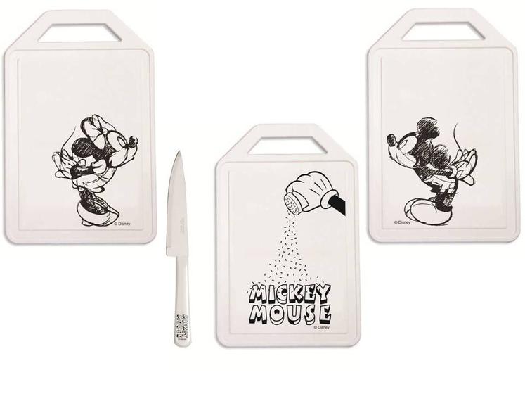 Imagem de Kit Tabuas para Corte Simonaggio Disney - Minnie e Mickey - 4 Peças