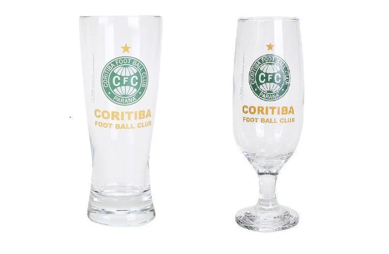 Imagem de Kit Taça  e Tulipa Cerveja Chopp Coritiba Coxa