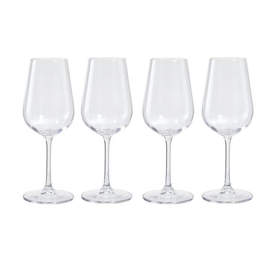 Imagem de Kit Taça para Vinho Branco Tori  390ml com 4 unidades - Bohemia Kit Taça para Vinho Branco Tori 390ml com 4 unidades - Bohemia