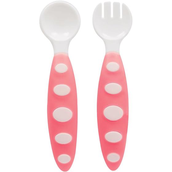 Imagem de Kit Talher com Case (6m+) Rosa - Buba
