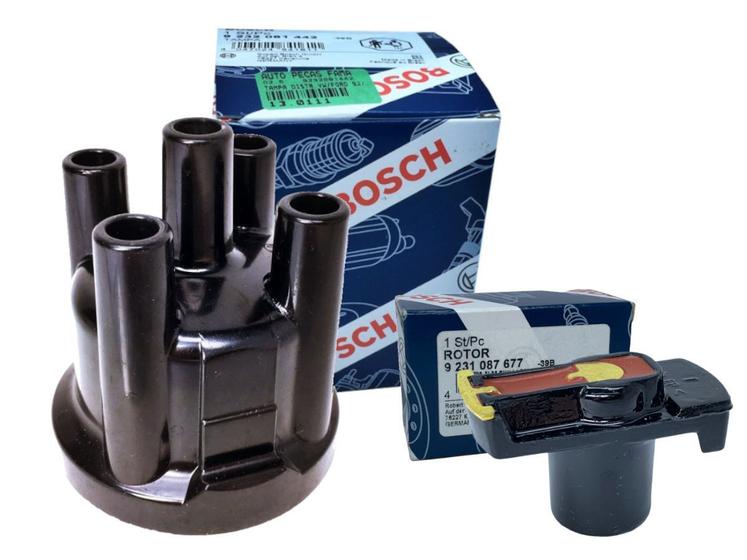 Kit Tampa E Rotor Distribuidor Com Pino Gol Parati Mi 1.0 8V 16V Bosch 1997 A 2005 Menor preço em Kit Tampa E Rotor Distribuidor Com Pino Gol Parati Mi 1.0 8V 16V Bosch 1997 A 2005