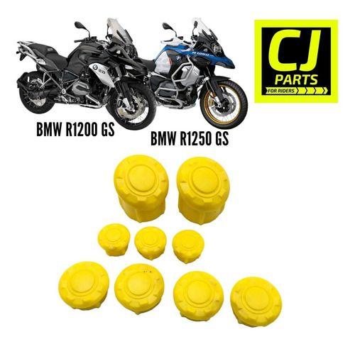 Imagem de Kit Tampas Quadro Bmw R1200gs R1250gs S/logo Gs (9 Peças)