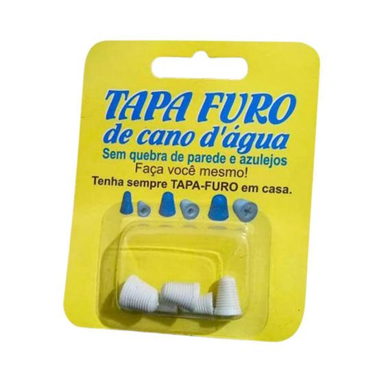 Imagem de Kit Tapa Furo Cano D'Água