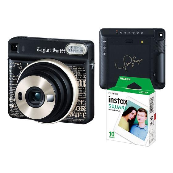 Kit Taylor Swift - Câmera Fujifilm Instax SQUARE SQ6 + Filme Kit Taylor Swift - Câmera Fujifilm Instax SQUARE SQ6 + Filme