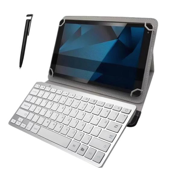 Imagem de Kit Teclado + Capa Para Tab Lenovo M11 De 11 + Caneta