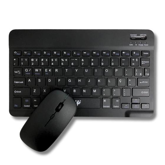 Kit Teclado Com Mouse Bluetooth Sem Fio Coloridos Wireless é boa?