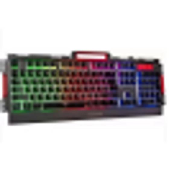 Imagem de Kit Teclado e Mouse Gamer Semi-Mecânico com fio BK-G3000 - Exbom