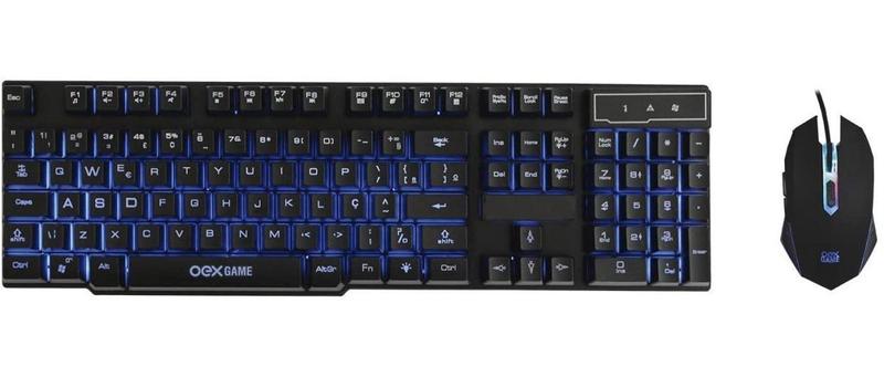 Kit Teclado e Mouse Punch Tm302 Oex