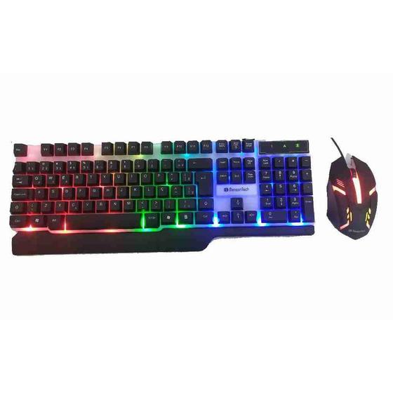 Kit Teclado E Mouse Led Gamer Com Fio - Jogos Retroiluminado é boa?