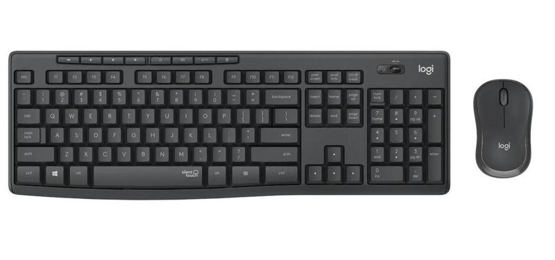 Imagem de Kit Teclado E Mouse Logitech Mk295 Preto S/Fio 920-009793-C