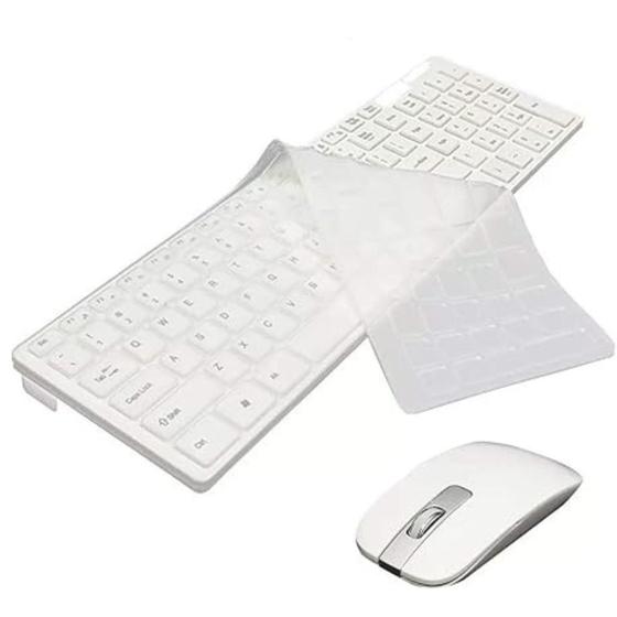 Imagem de Kit Teclado e Mouse Sem Fio Bluetooth à Prova D'Água KB520 - FG