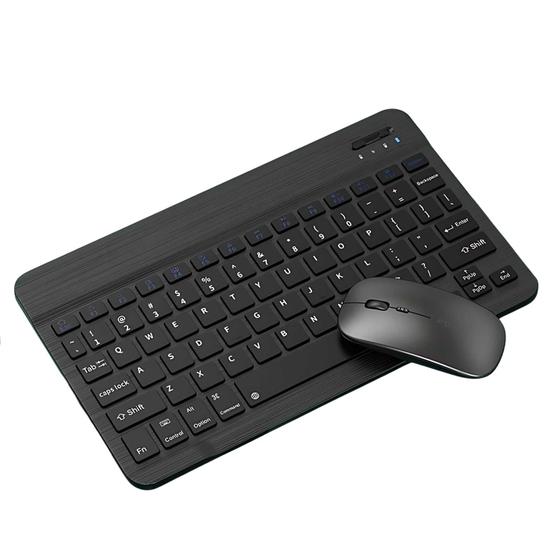 Imagem de kit teclado e mouse sem fio bluetooth connect 5.2