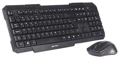 Imagem de Kit Teclado E Mouse Sem Fio C3tech K-w10