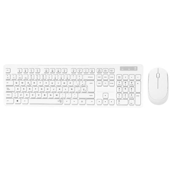 Imagem de Kit Teclado e Mouse sem Fio Computador Notebook Brazilpc Bpc-5269/3w289