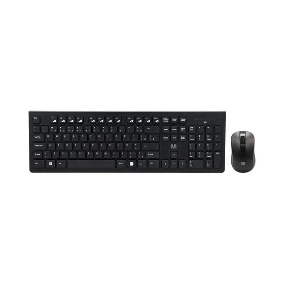 Imagem de Kit Teclado e Mouse Sem Fio Conforto Multimidia 1200dpi TC212 Multilaser