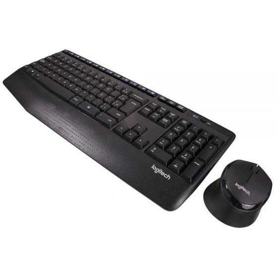 Imagem de Kit Teclado e Mouse Sem Fio MK540 Cinza - Logitech