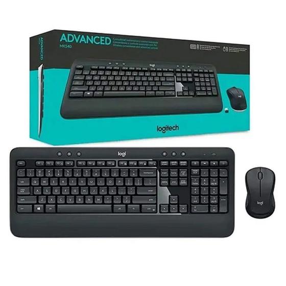 Imagem de Kit teclado e mouse sem fio mk540 logitech