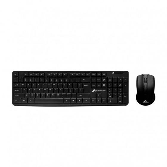 Imagem de Kit Teclado e Mouse Sem Fio Monocron MN5239/MN4W310 Preto