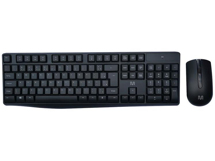 Imagem de Kit Teclado e Mouse sem Fio Multi