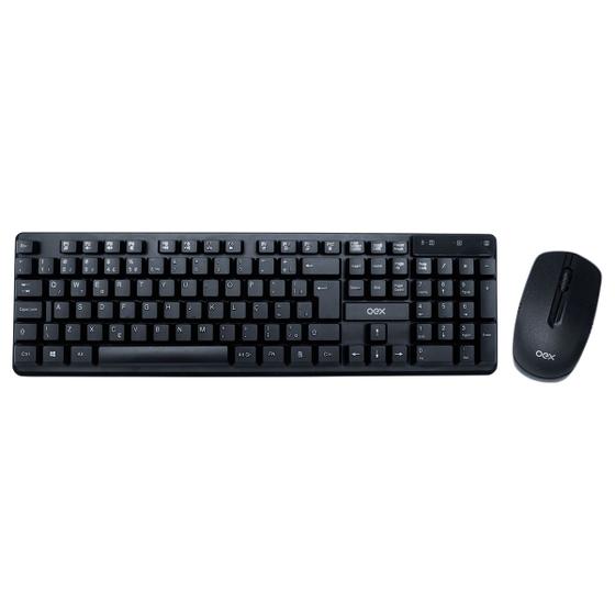 Imagem de Kit Teclado e Mouse sem Fio Oex 1200 Dpi Tm-408