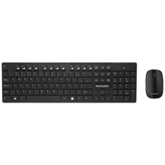 Imagem de Kit Teclado e Mouse sem Fio TC Flutuant