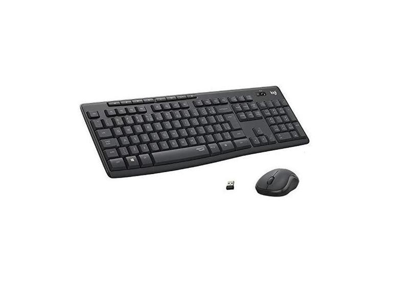 Imagem de Kit Teclado e Mouse sem fio Tecnologia SilentTouch para digitação e cliques silenciosos Conexão sem fio Original