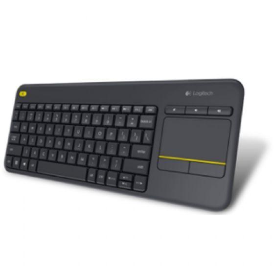 Imagem de Kit Teclado e Mouse sem Fio Touch Pad Integrado