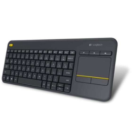 Imagem de Kit Teclado e Mouse sem Fio Touch Pad Integrado K400 Plus