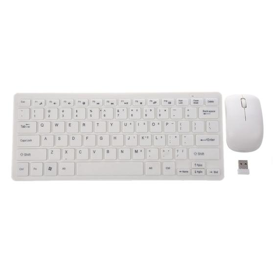 Imagem de Kit Teclado e mouse sem fio ultra-fino desktop/laptop