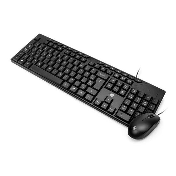 Kit Teclado e Mouse 1000 Dpis Tgt-tm150-blk Target