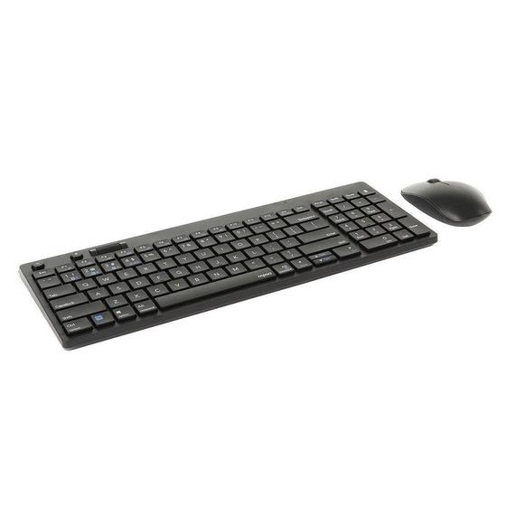 Imagem de Kit Teclado e Mouse Wifi e Bluetooth Preto Ra003 - Rapoo