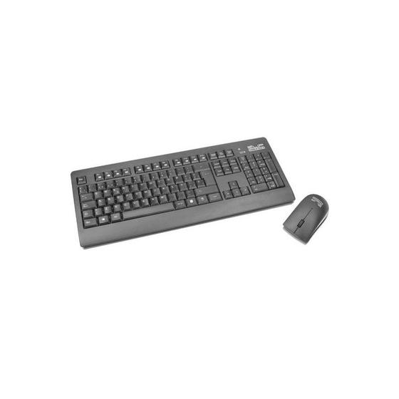 Imagem de Kit Teclado e Mouse Wireless Klip Kck 265S Slim