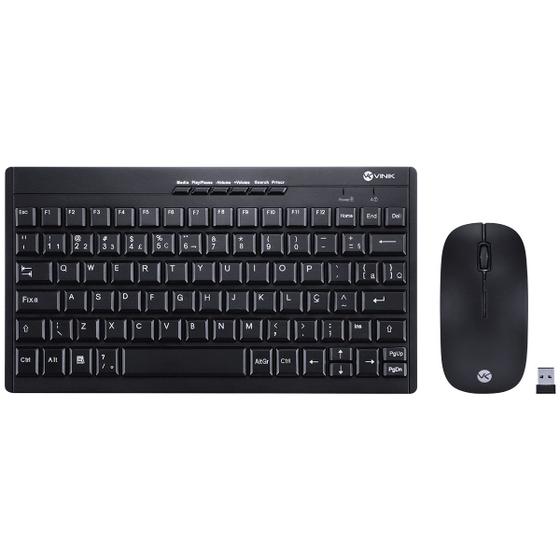 Kit Teclado Mini E Mouse Sem Fio Dynamic Flat - Dc110 Menor preço em Kit Teclado Mini E Mouse Sem Fio Dynamic Flat - Dc110