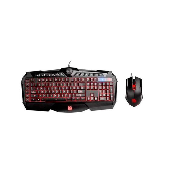 Imagem de Kit Teclado/Mouse KB-CPC-MBBRPB-01 Gamer Challenger Thermaltake