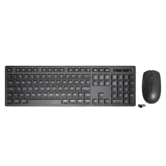 Imagem de Kit Teclado+Mouse+MousePad Sem Fio Gamer KA6029/734