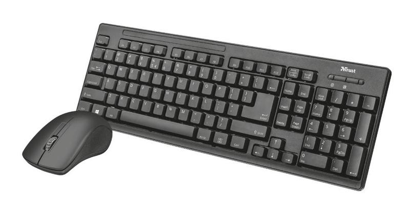 Kit teclado mouse trust ziva wireless Menor preço em Kit teclado mouse trust ziva wireless