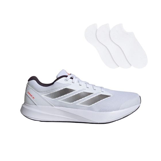 Imagem de Kit Tênis Adidas Duramo RC Unissex + 3 Pares de Meias