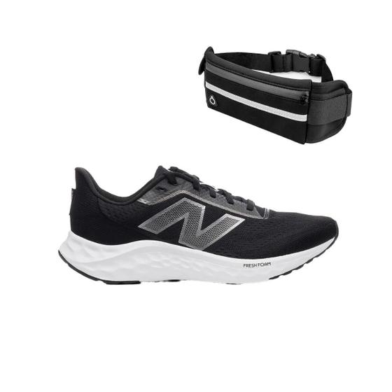 Imagem de Kit Tênis New Balance Fresh Foam Arishi v4 Feminino + Pochete de Corrida