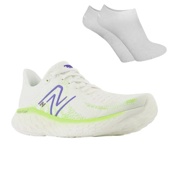 Imagem de Kit Tênis New Balance Fresh Foam X Feminino + Par de Meia