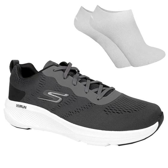 Imagem de Kit Tênis Skechers Go Run Elevate Masculino + Par De Meia