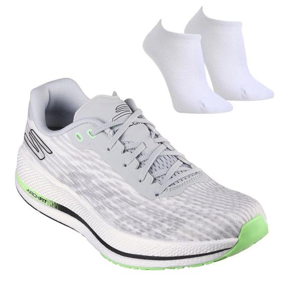 Imagem de Kit Tênis Skechers Go Run Razor 4 Masculino + Par De Meia