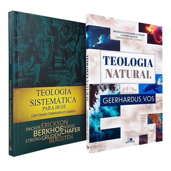 Imagem de Kit Teologia Natural + Teologia Sistemática para Hoje