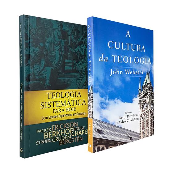 Imagem de Kit Teológico  Teologia Sistemática para Hoje em Quadros + A Cultura da Teologia