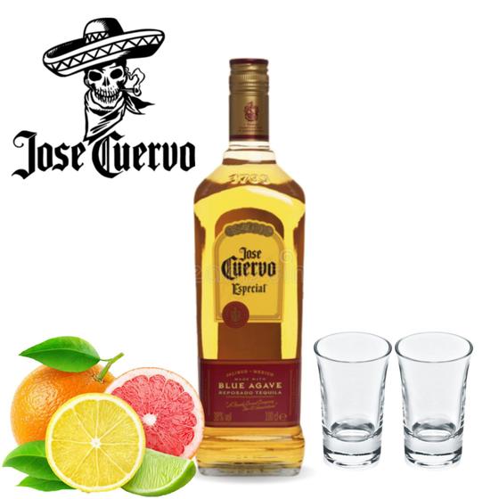 Kit Tequila Jose Cuervo Blue Agave Especial 750ml Original Tequila Magazine Luiza