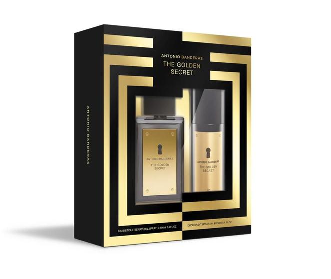 Kit the golden secret antonio banderas edt masculino Menor preço em Kit the golden secret antonio banderas edt masculino