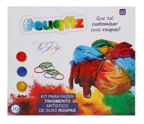 Imagem de Kit Tie Dye euqfiz I9 Brinquedos