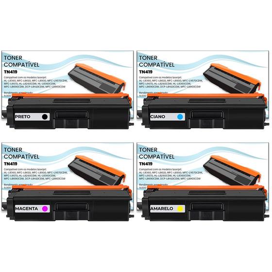 Imagem de KIT TN419 Toner compatível Com brother MFC-L9570CDW
