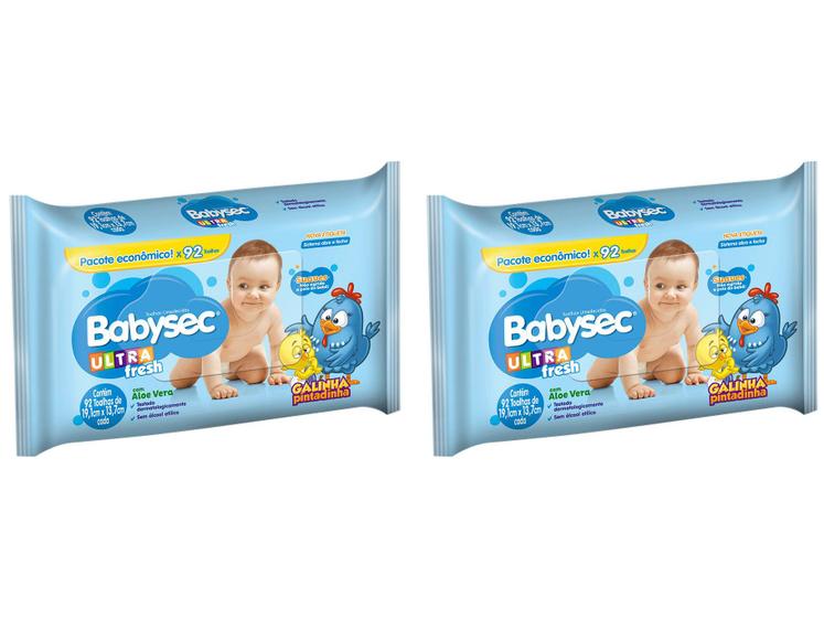 Imagem de Kit Toalha Umedecida Babysec Ultrafresh 