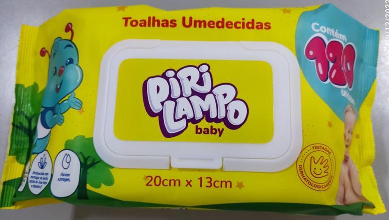 Imagem de Kit Toalha Umedecida Pirilampo com 600 toalhas