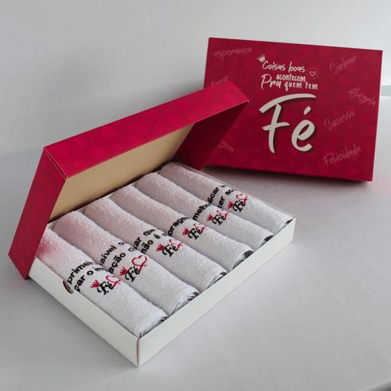 Imagem de Kit Toalhas com Frases de Fé para Manicures